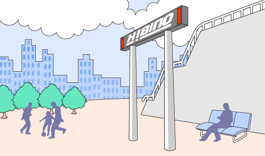 Disaster prevention sign board